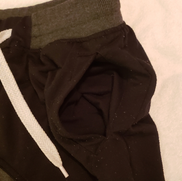 SP Athletic pants/joggers. Black/gray. Pull strings - Picture 6 of 8
